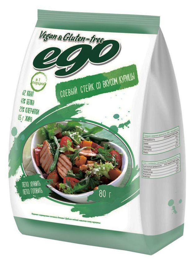 

Соевый стейк Ego со вкусом Курицы