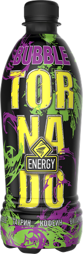 Напиток энергетический Tornado Energy Bubble, 0.473 л