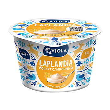 Йогурт Viola Laplandia Крем-брюле 7%