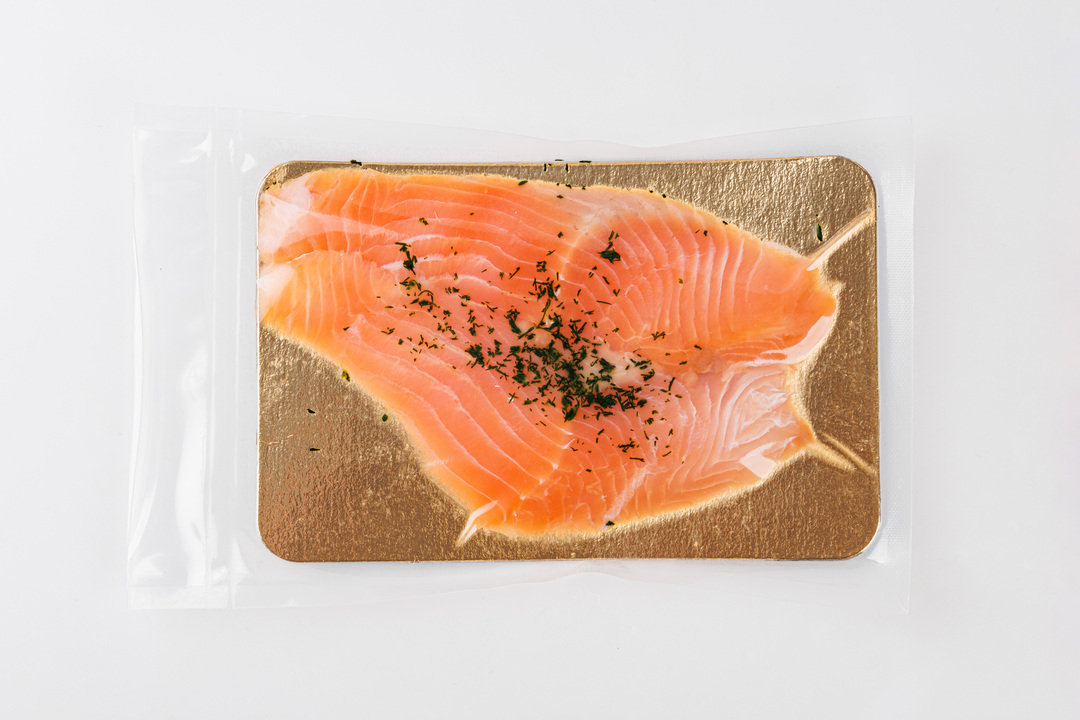 

Форель ВкусВилл малосоленая ломтики с укропом, 100 г