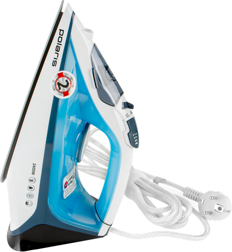 

Утюг Polaris Pir-2483к белый синий