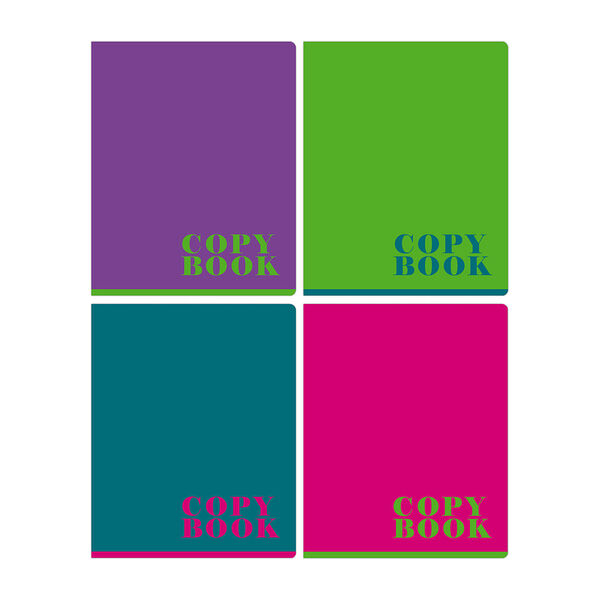 Тетрадь BG Monocolor А5, 48 листов, в клетку, в асстортименте 