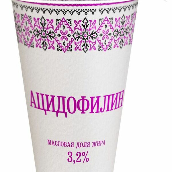 Ацидофилин Славянские кружева 3,2% БЗМЖ