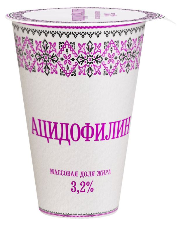 

Ацидофилин Славянские кружева 3,2% БЗМЖ