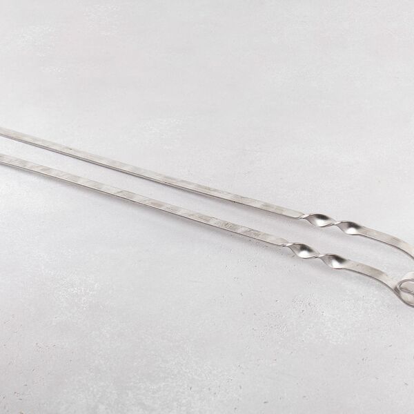 Шампур цельнометаллический 45 см, 1 шт