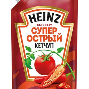 Кетчуп Heinz Супер острый, 320г