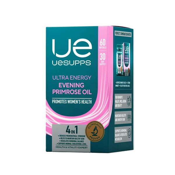 UESUPPS Ultra Energy Масло Вечерней Примулы капсулы 60 шт