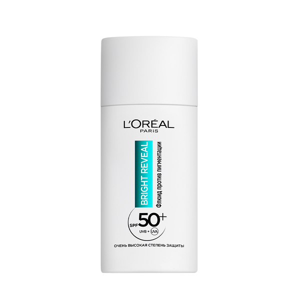 Флюид для лица L'Oreal Paris Bright Reveal против пигментации SPF 50+ 50 мл