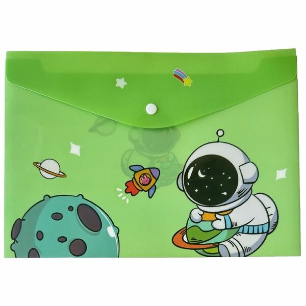 Папка-конверт для бумаг на кнопке ZX231127X139