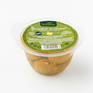 Оливки зеленые с миндалем