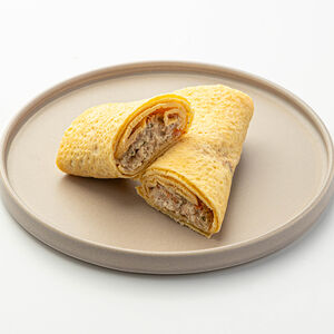 Блин-омлет с куриным филе