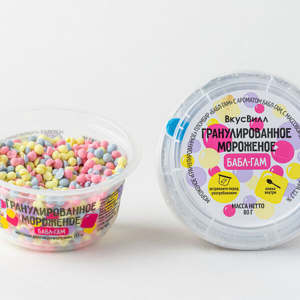 Мороженое гранулированное 