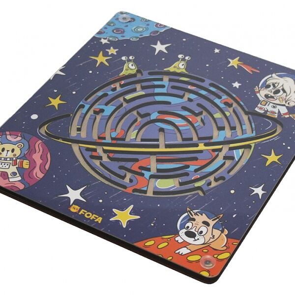 Игрушка Лабиринт Fofa Космос с шариками 100х140х13мм