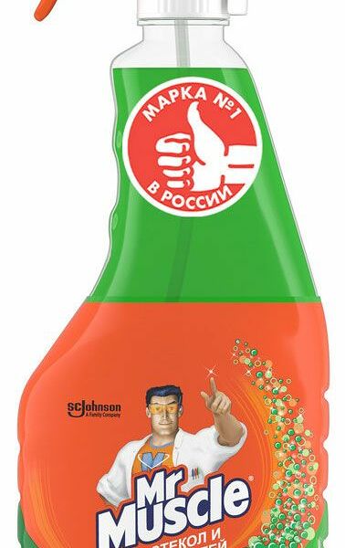 Средство для мытья стекол Mr. Muscle Профессионал Утренняя роса, 500 мл