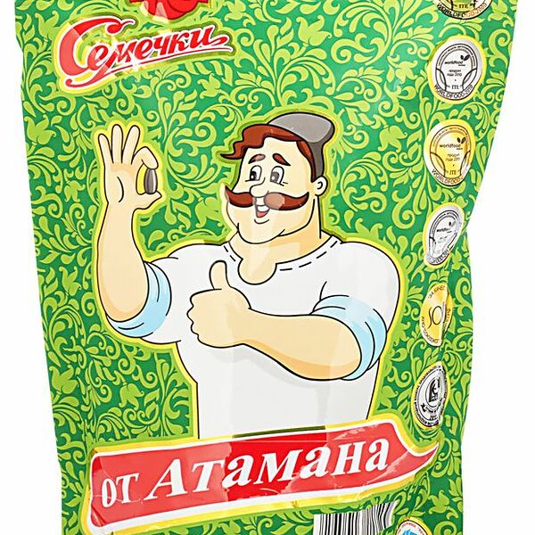 Семена подсолнечника От Атамана обжаренные отборные 250 г