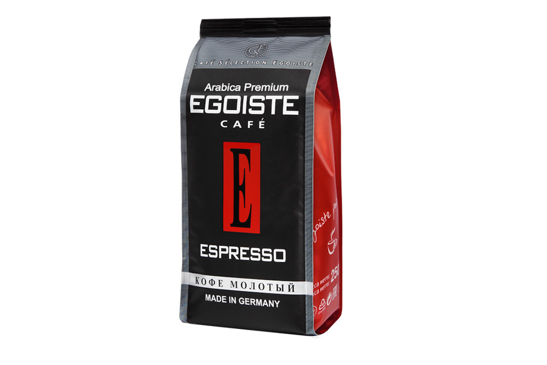 

Кофе молотый Egoiste Espresso 250 г