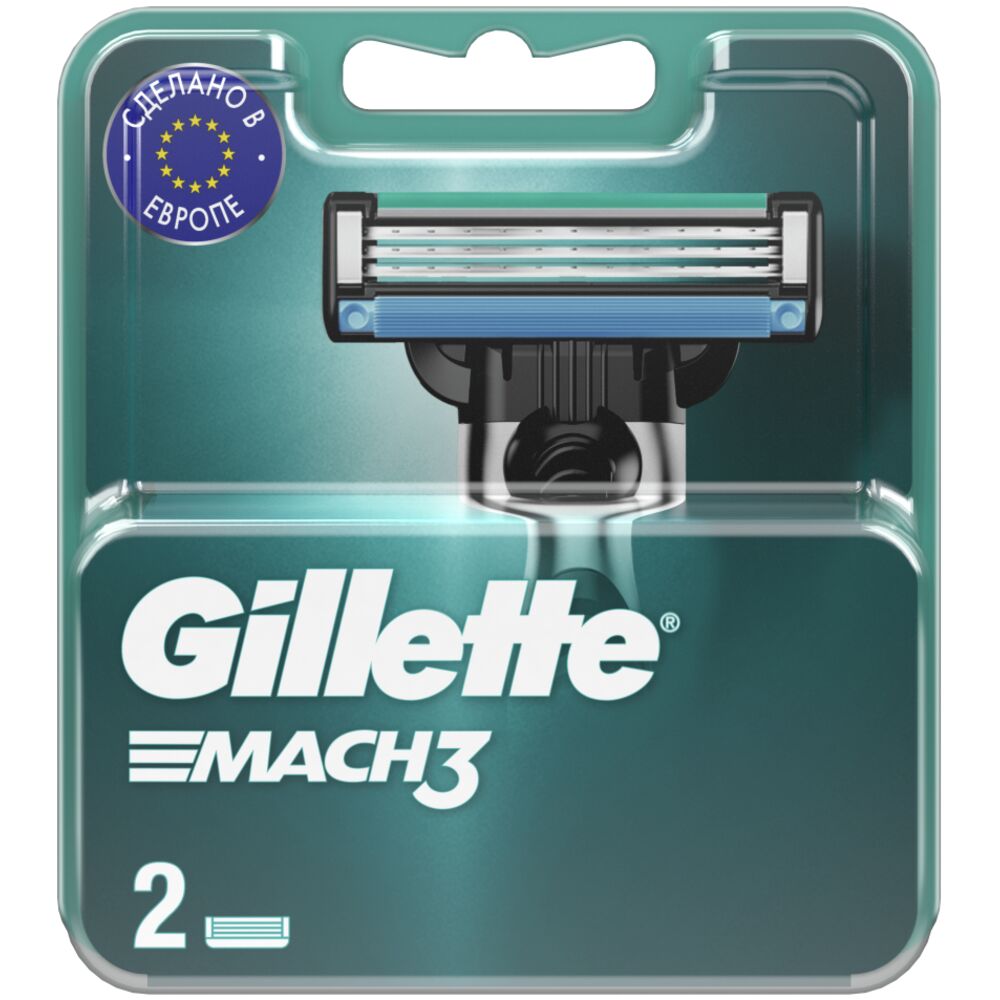 

Сменные кассеты Gillette Mach3 2 шт.