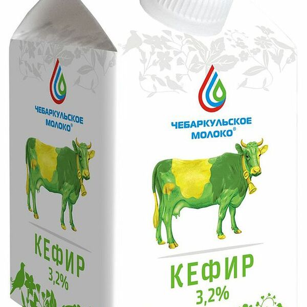 Кефир Чебаркульское молоко 3.2%, 500 г