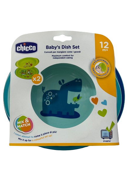 Chicco ափսե 12m+ N2