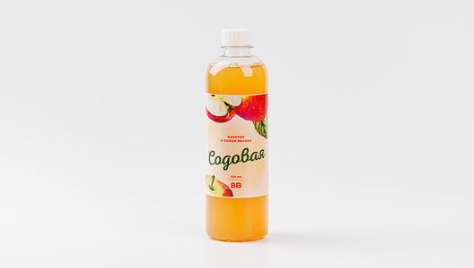 Напиток ВкусВилл Содовая с соком яблока 500мл