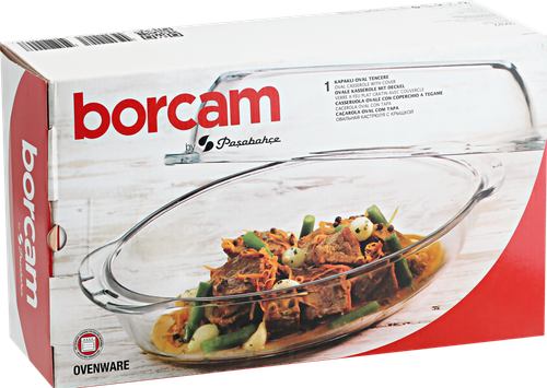 

Утятница Pasabahce Borcam с крышкой 4,5 л
