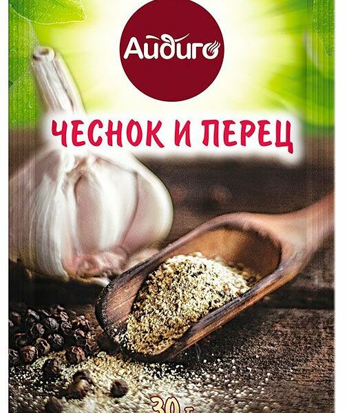 Приправа Айдиго чеснок и перец