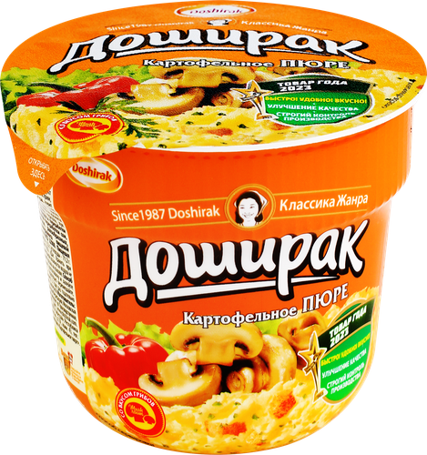 

Пюре картофельное Doshirak со вкусом грибов