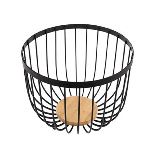 Фруктовница Blackby 25х13.5 см сталь/дерево