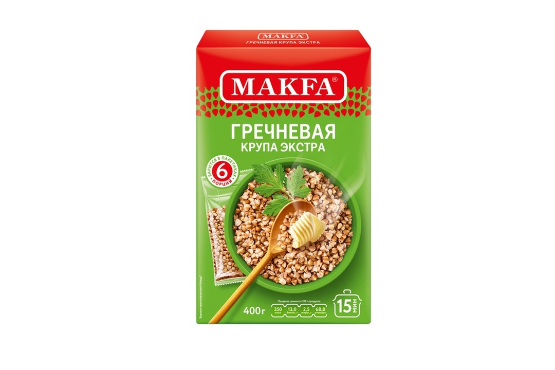 

Крупа гречневая Makfa Экстра в пакетиках 400 г