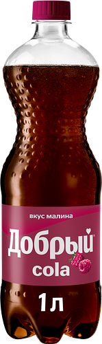 Напиток безалкогольный Добрый Cola Малина, 1 л