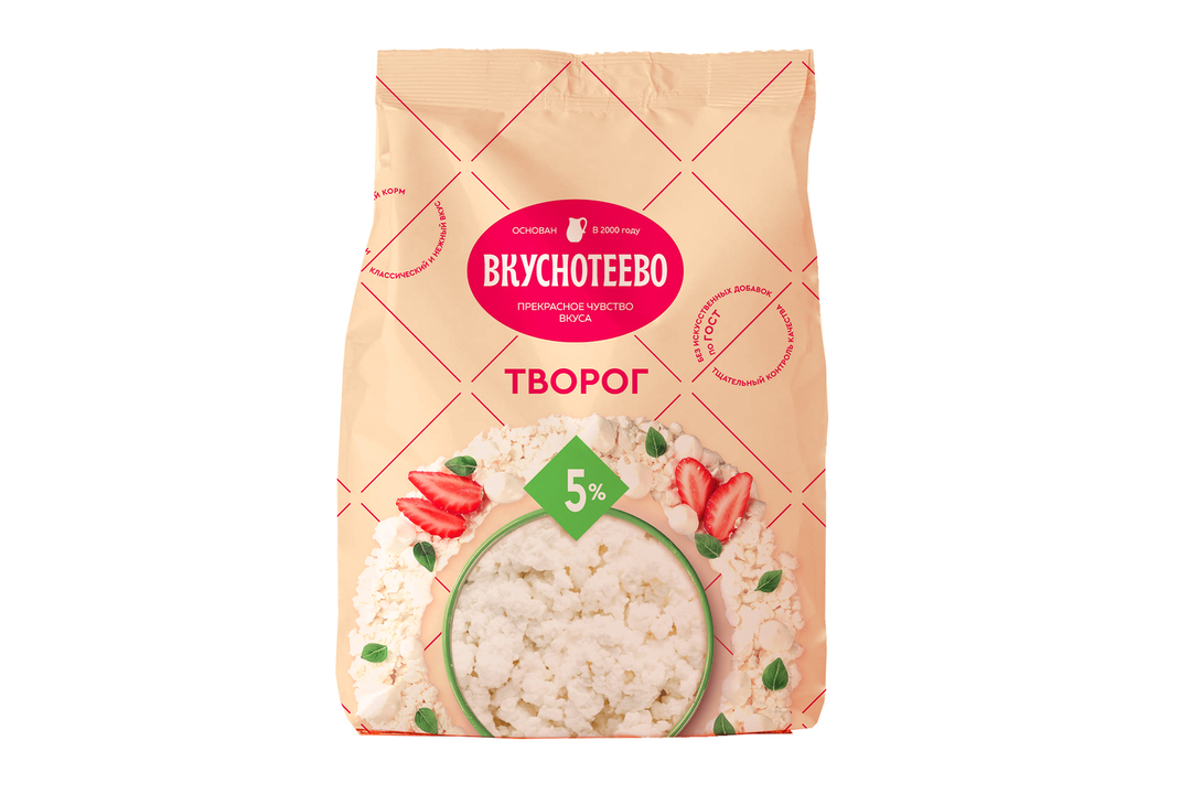 

Творог Вкуснотеево 5% 450 г