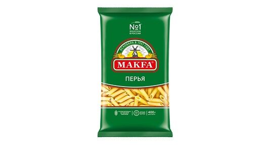 Макароны Makfa перья 400г