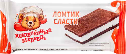 

Пирожное PL 365 TempSubst бисквитное с кремом