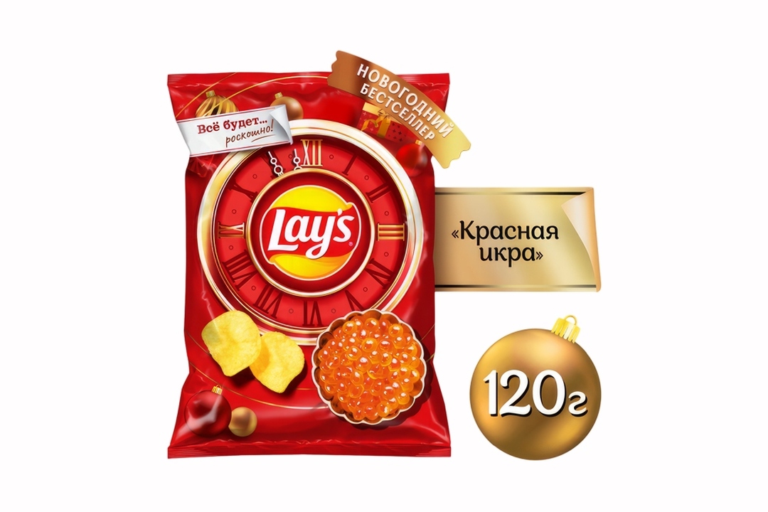 

Картофельные чипсы Lay's со вкусом Красной икры 120 г