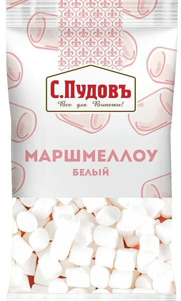 Посыпка С.Пудовъ Маршмеллоу белый 10г