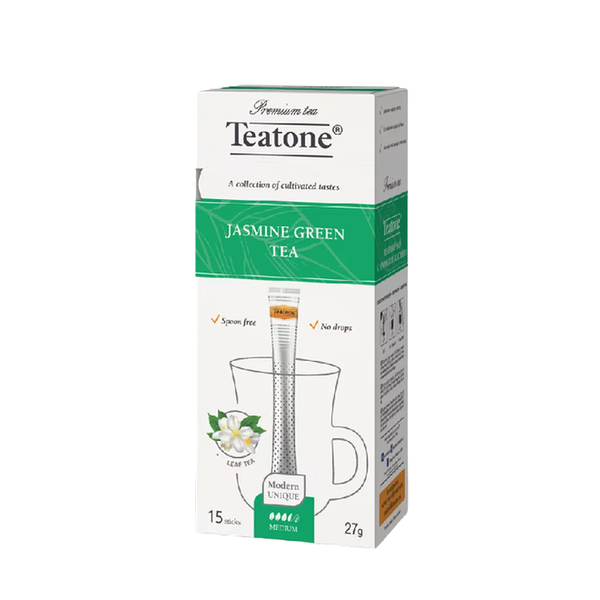 Чай зеленый Teatone Jasmine в стиках, 15 шт