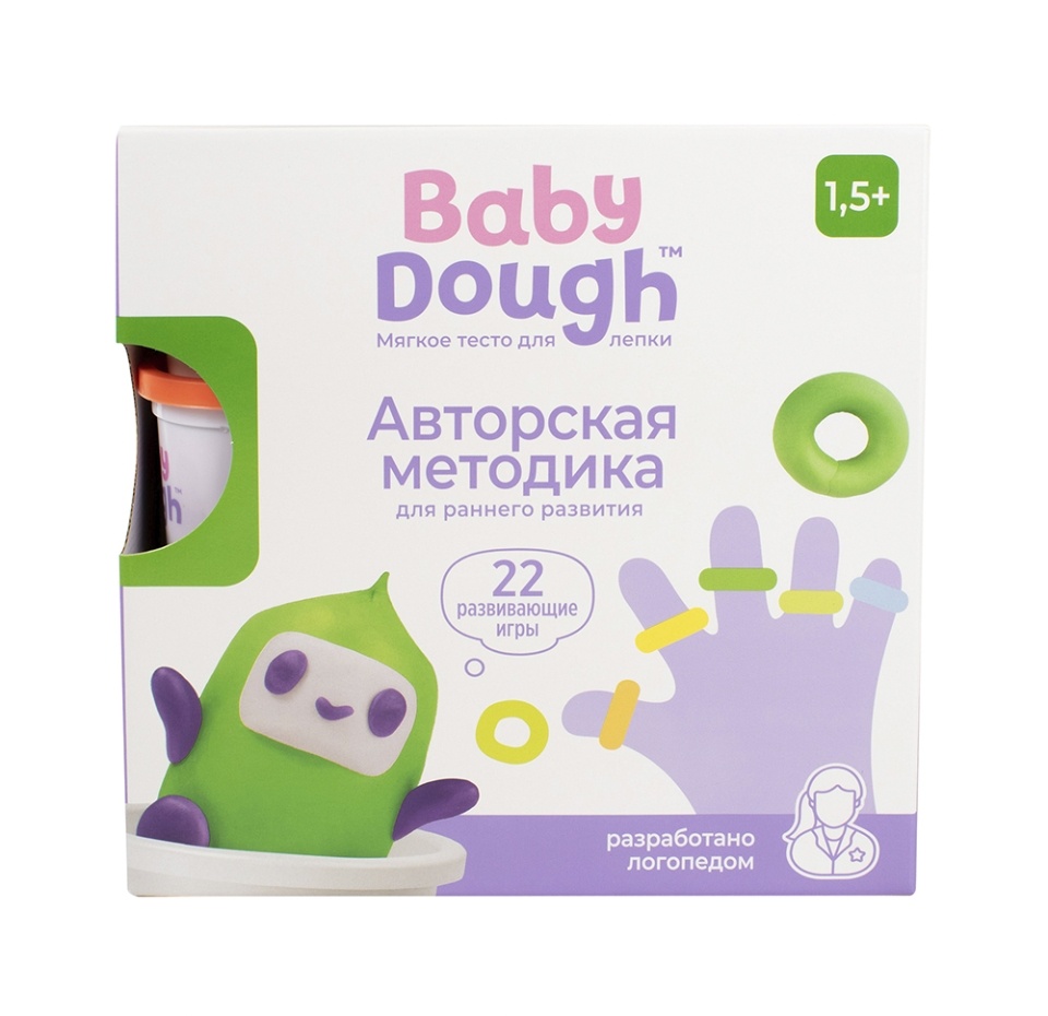 

Игровой набор BabyDough тесто для лепки цвет зеленый 2+