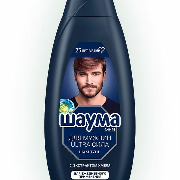 Шампунь Шаума Мэн для мужчин ультра сила 650 мл