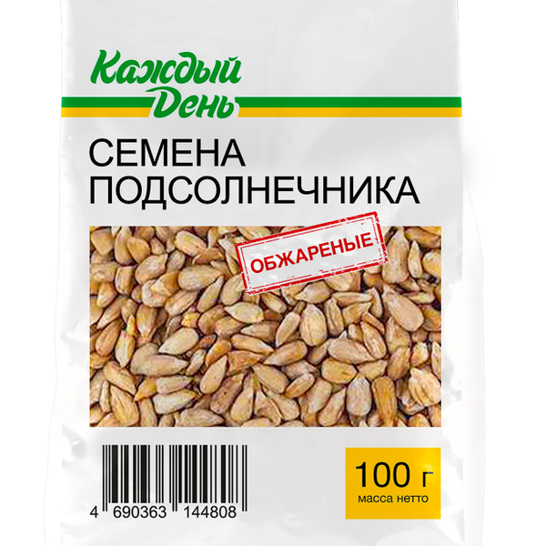 Семена подсолнечника Каждый День обжаренные