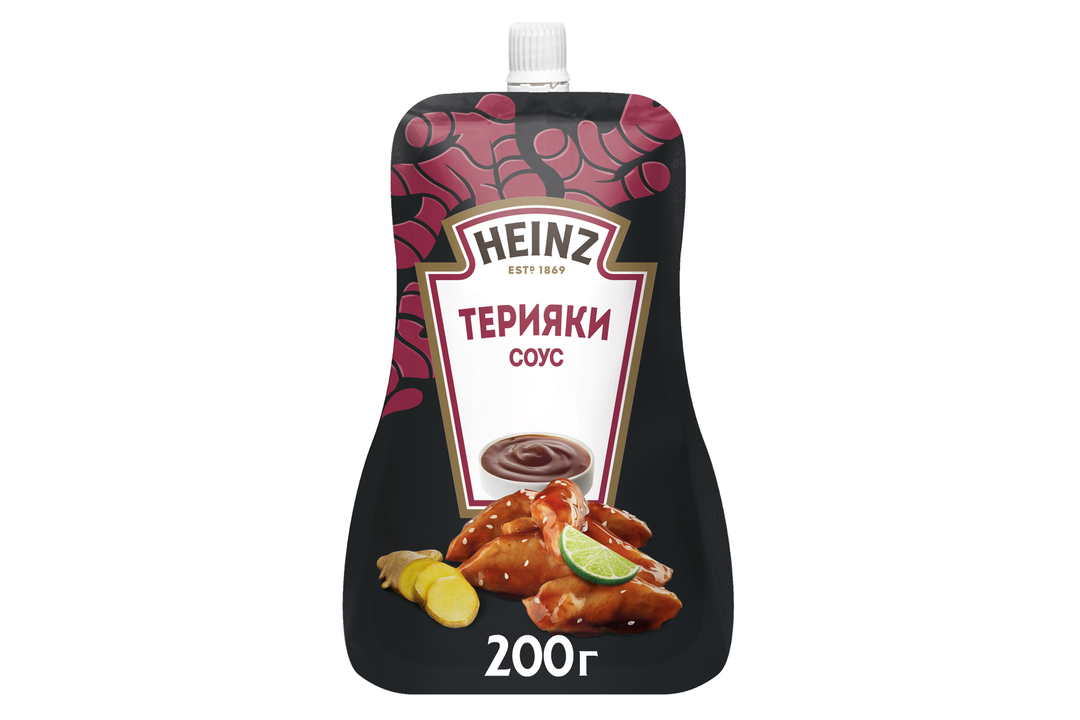 

Соус Heinz Терияки дой-пак 200 г