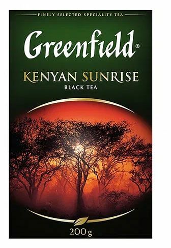 Чай черный листовой Greenfield Kenyan Sunrise, 200г