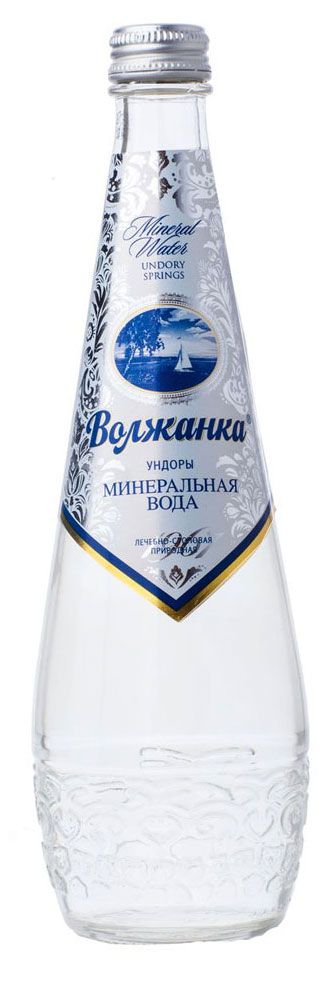 

Вода минеральная Волжанка газированная 500 мл