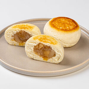 Сырники творожные с яблочной начинкой