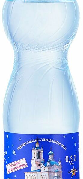 Вода минеральная Обуховская-13 газированная 500 мл