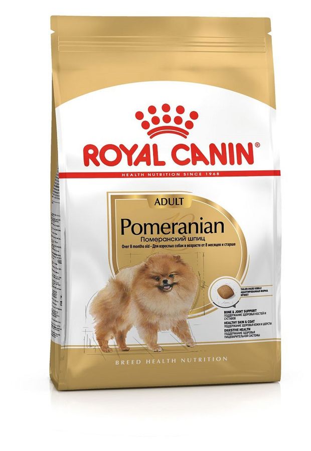 

Сухой корм Royal Canin Pomeranian для собак породы Померанский шпиц 500 г