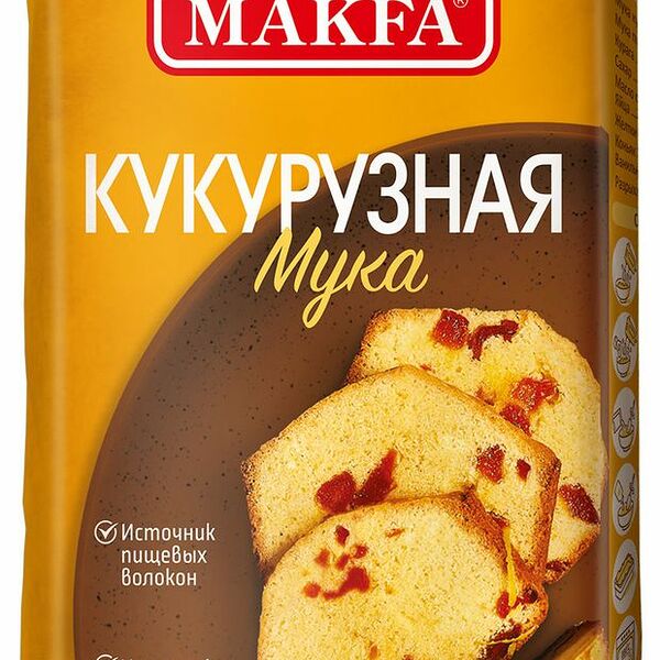 Мука кукурузная Makfa 500 г