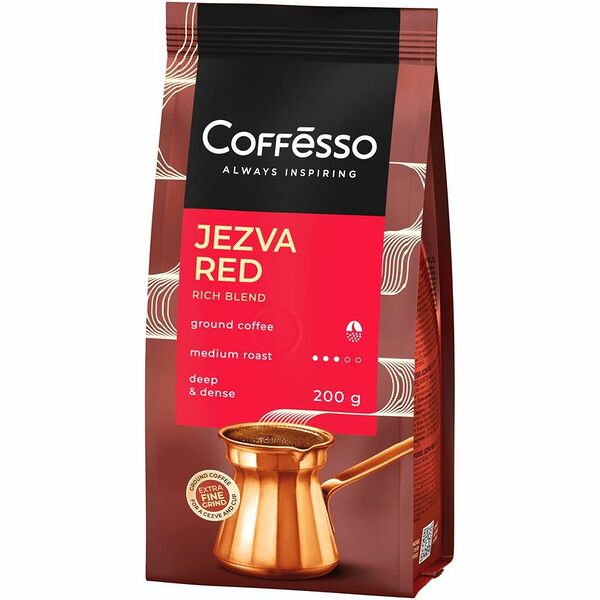 Кофе Coffesso Jiezva Red молотый 200 г