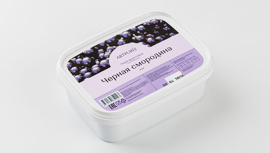 Пюре из черной смородины зам.