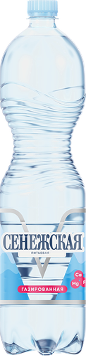 Вода газированная ТМ Сенежская, 1500мл