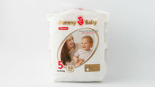 Подгузники-трусики Минипак Mommy Baby, размер 5 (12-18кг), 22 шт.